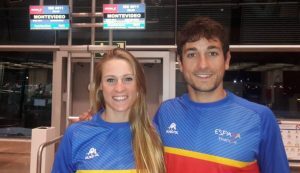 Uxío Abuín y Camila Alonso a por todas en el Campeonato Iberoamericano