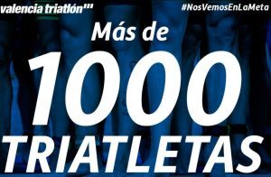 1.000 Triathleten wetten in den ersten Tagen der Inschriften auf Valencia Triathlon.