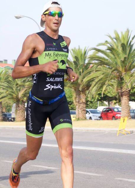 Gustavo Rodriguez em uma corrida a pé