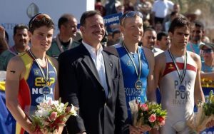 11 años del primer podio de Javier Gómez Noya en una Copa del Mundo