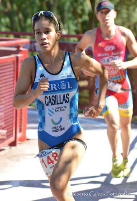 Championnat de triathlon d'Espagne Miriam Casillas