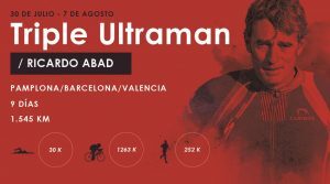 Ricardo Abad wird sich dem Triple Ultraman stellen