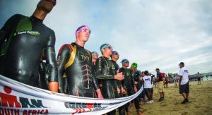 Eneko llanos, Víctor del corral, Gurutze Frades y Helena Herrero disputan el Ironman Sudáfrica
