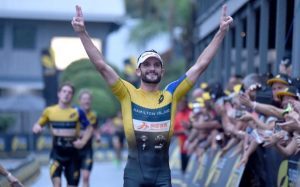 Mario Mola second in the Super League Triathlon