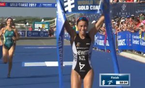 Andrea Hewitt wins in the Gold Coast World Series