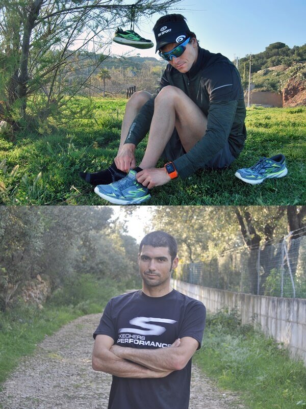 Miquel Blanchart and Carlos Lopez Athletes Skechers
