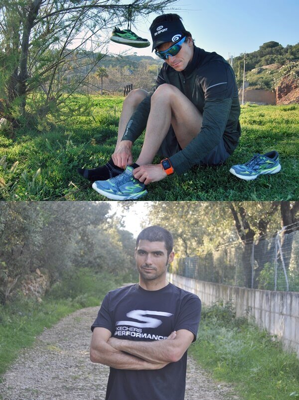 Miquel Blanchart und Carlos Lopez Athleten Skechers