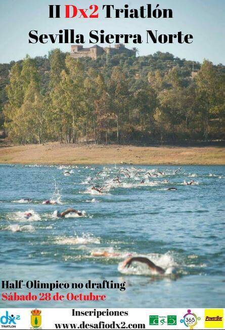 Poster di triathlon Siviglia Sierra Norte 2017