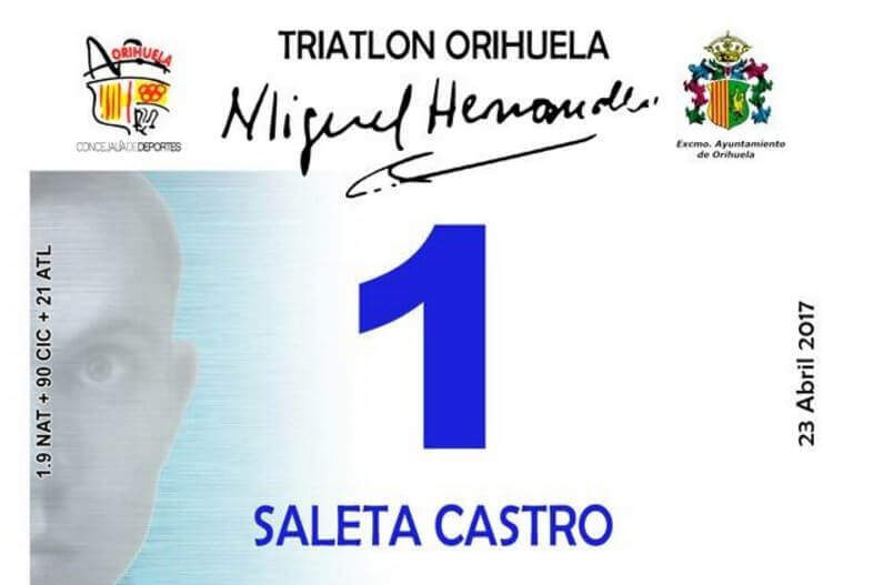 Poster di Saleta Castro Triathlon Orihuela