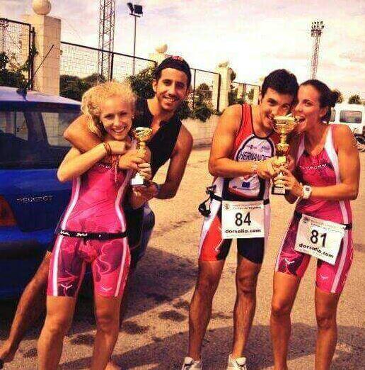 Débuts au triathlon de Santiago