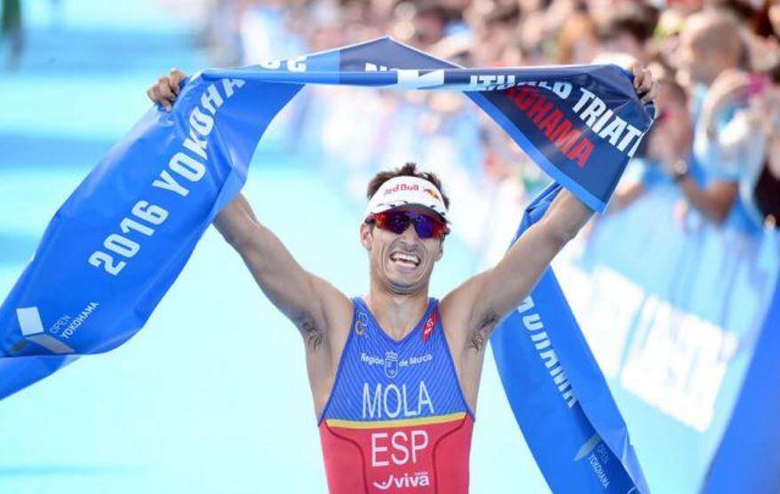 Mario Mola Ganando en Yokohama en 2016