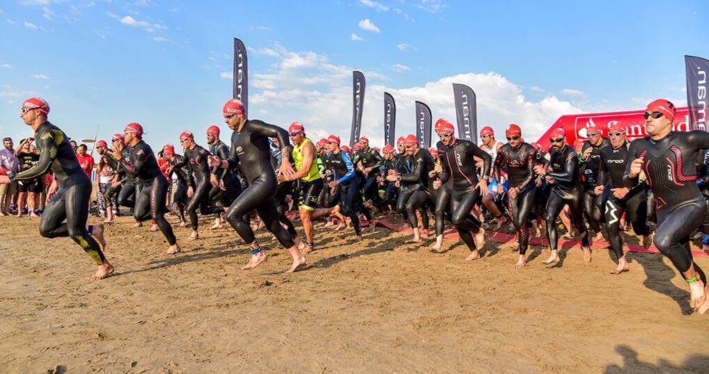 Nuoto Partenza Triathlon Series Valencia