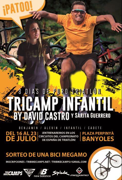 Cartaz do campus infantil de David Castro