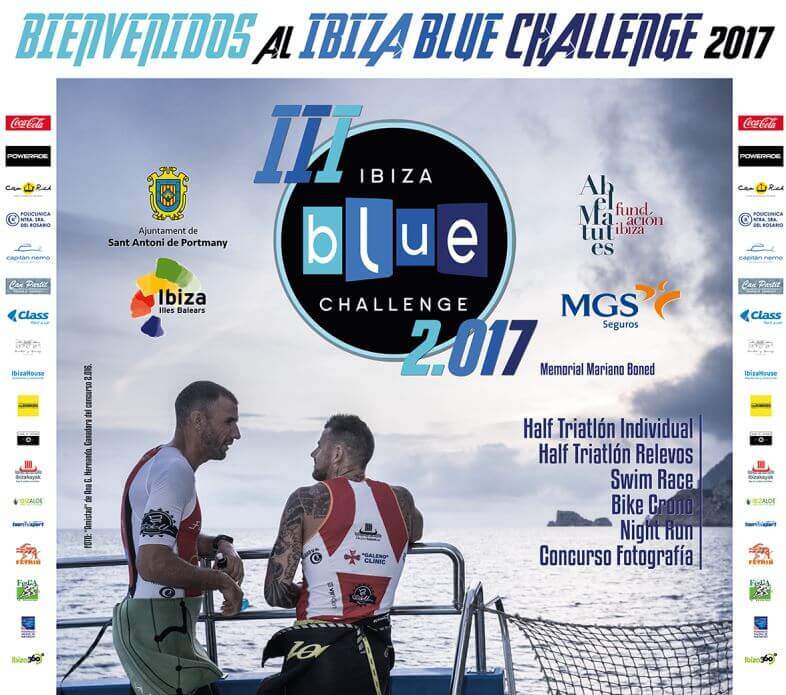 Cartel Ibiza Blue Challente 2017