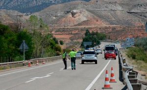 A cyclist killed in Teruel dies