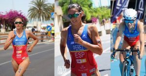 Sara Pérez, Inés Santiago and Anna Godoy compete in the legendary Tiszaujvaros World Cup in Hungary