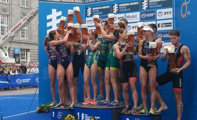 Australia Campeona del Mundo de Triatlón por Relevos Mixtos