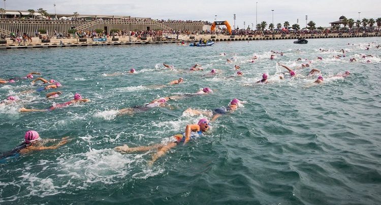 Entraînement de triathlon de Valence