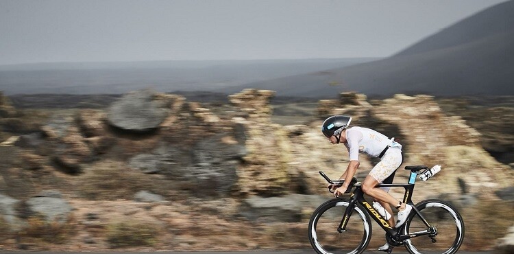 Ironman 70.3 cycling sector Lanzarote