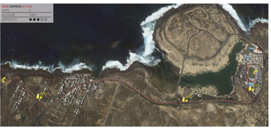 Circuito podistico Ironman 70.3 Lanzarote