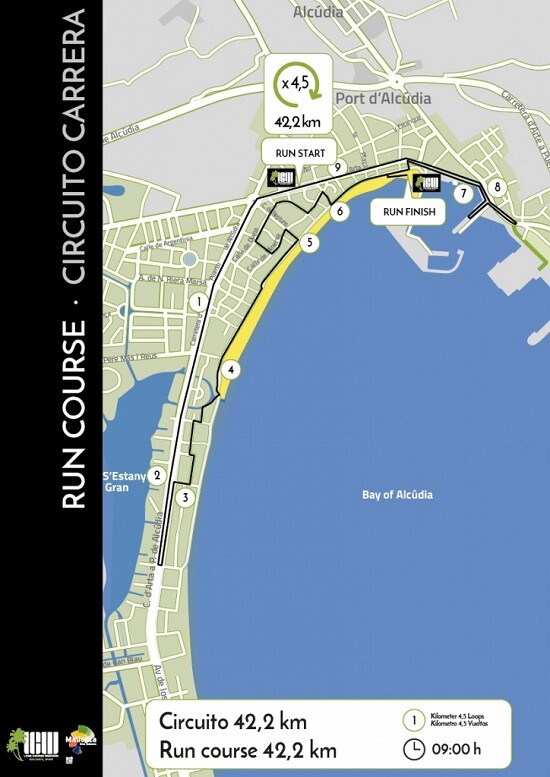 CIRCUITO DE CORRIDA 42 Km