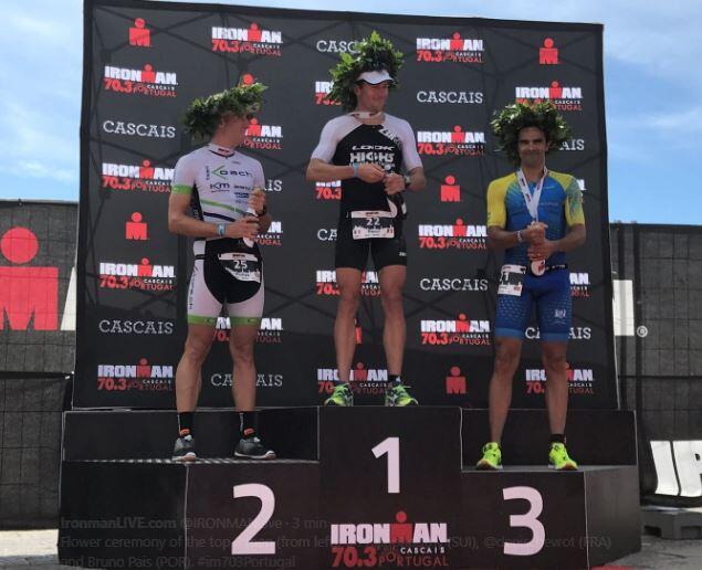 Denis Chevrot vainqueur ironman703cascais