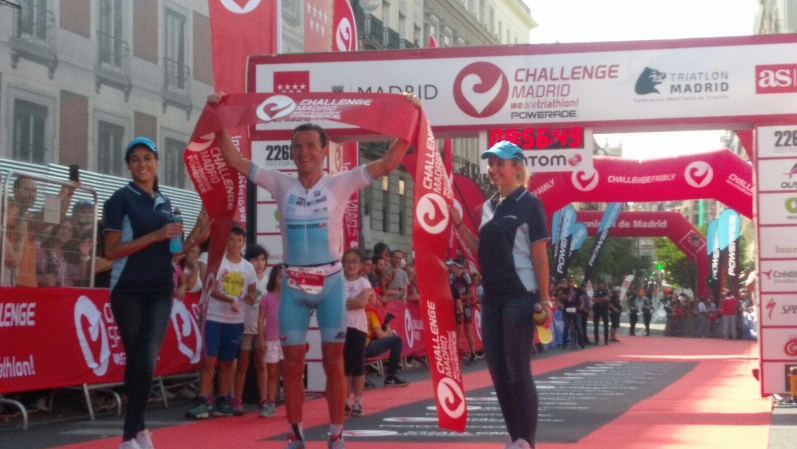 Alejandro Santamaria third in Challenge madrid