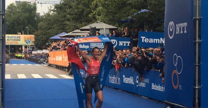 Flora Duffy Campeona del Mundo de Triatlón