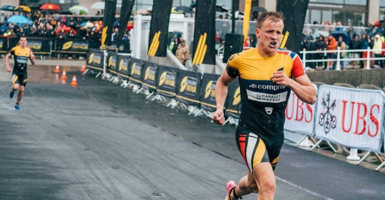 Video: Kristian Blummenflet and Katie Zaferes win the Super League Triathlon in Jersey
