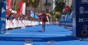 Uxío Abuín Dritter im Weltcup von Huelva