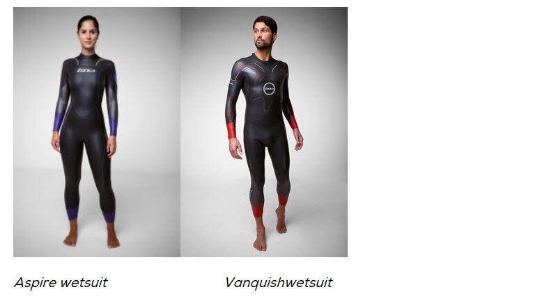 Zone3 Aspire and Vanquish wetsuits