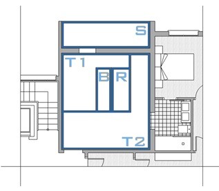 Maison d'entraînement du Triarque plat