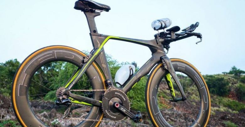 La bicicleta de Eneko Llanos para el Ironman de Hawaii