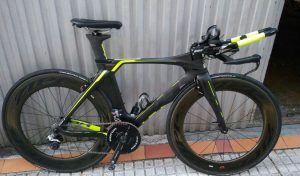 La bici de Gurutze Frades para el Ironman Kona