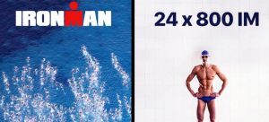 O que é mais difícil para um Ironman ou um 24 × 800 estilos na piscina? Os nadadores dizem