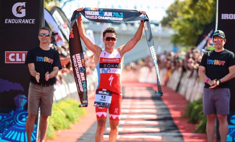 Javier Gomez Noya Campeão Mundial Ironman703 Golo