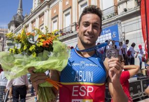 Uxío Abuín Meister des 2017 European Cup und Dritter in Melilla