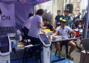 The importance of good hydration in a long distance test