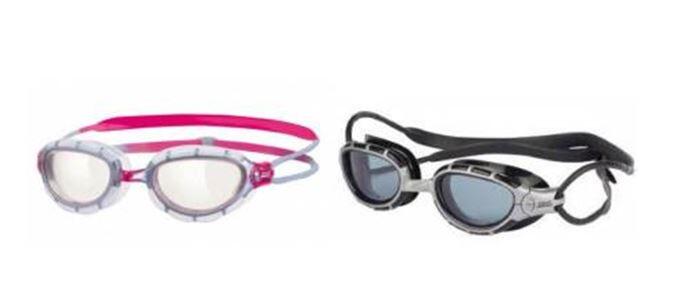 Gafas Natación Zoggs Predator Rosa/Plata Mujer 