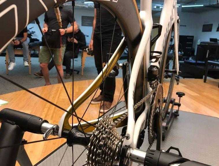 New bicycle rack Javier Gómez Noya 2018