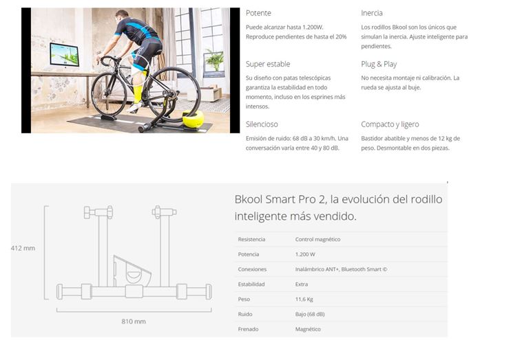 Bkool Smart Pro 2 + Simulator