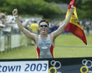 14 years of the first world of Javier Gómez Noya, the Sub 23.