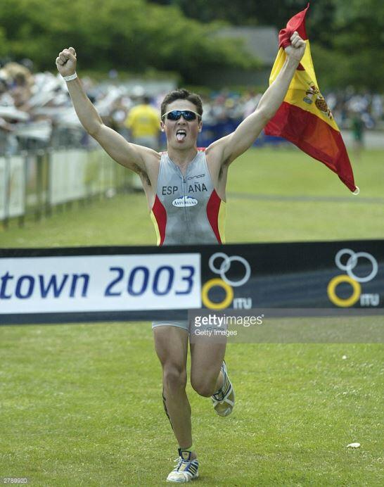 Javier Gómez Noya Ganando el Mundial Sub23