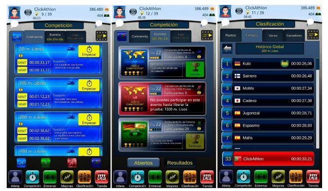 ClickAthlon é um jogo para celular baseado em triatlo