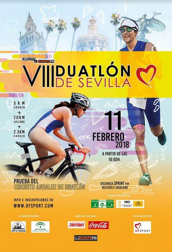 Affiche Duathlon Séville 2018