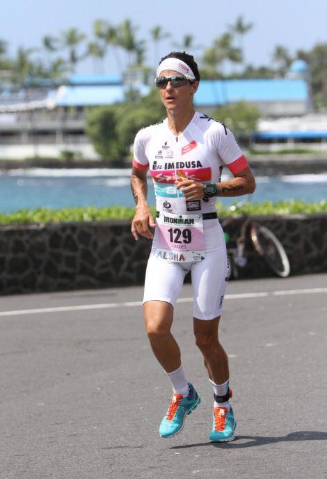 Gurutze Frades all'Ironman Kona