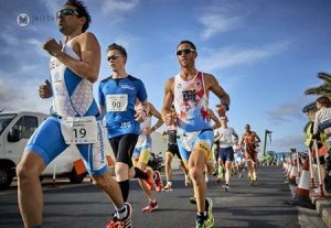 Saleta Castro, Sara Perez y Emilio Aguayo a por todas en el International Lanzarote Duathlon
