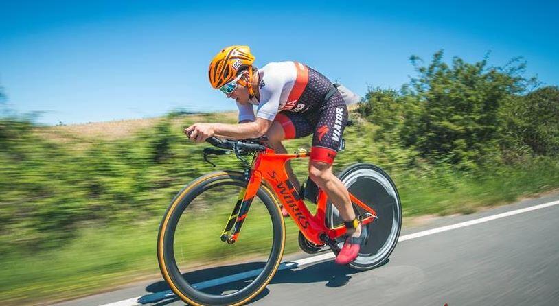 Pablo Dapena beim Radfahren