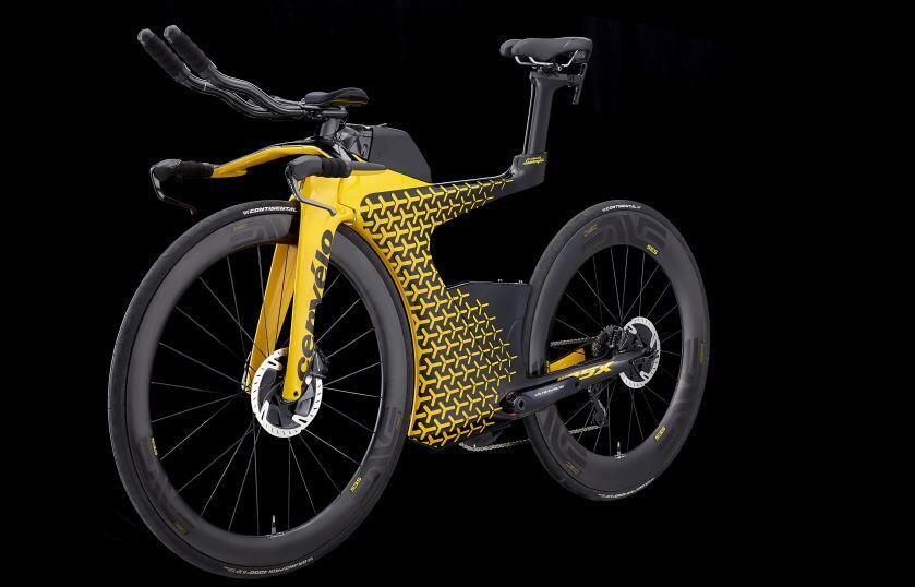 Nueva bicicleta triatlon triatlón P5X Lamborghini