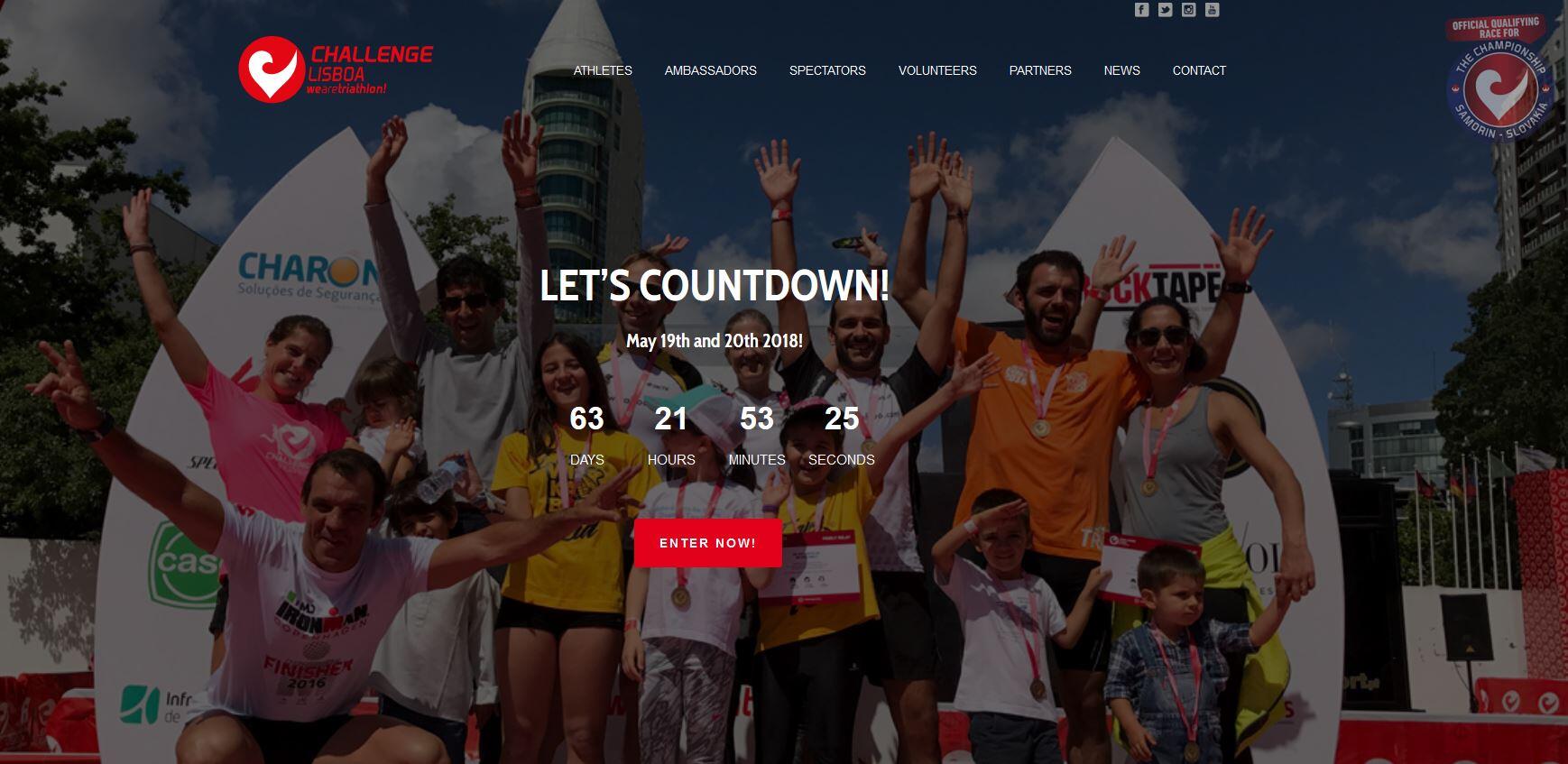 Novo website do Challenge Lisbon